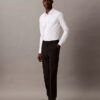 Pantalones de traje de corte ajustado Pantalones de traje de corte ajustado