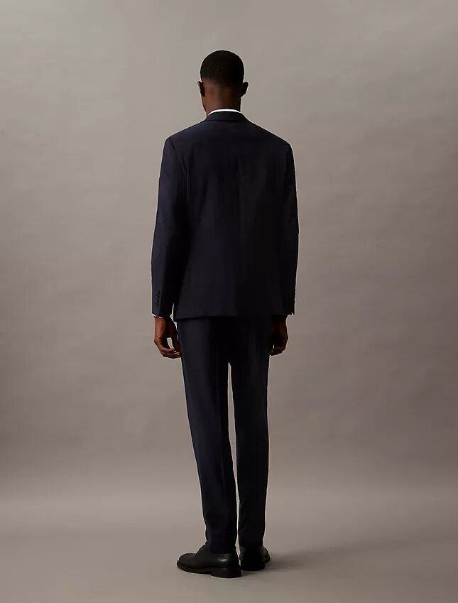 Pantalones de traje de corte ajustado Pantalones de traje de corte ajustado