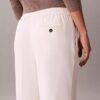Pantalones de viaje de crepé elástico Pantalones de viaje de crepé elástico