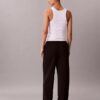 Pantalones de viaje de crepé elástico