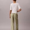Pantalones de viaje de crepé elástico Pantalones de viaje de crepé elástico