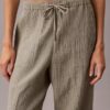 Pantalones elásticos de doble gasa Pantalones elásticos de doble gasa