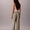 Pantalones elásticos de doble gasa Pantalones elásticos de doble gasa
