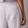 Pantalones elásticos de doble gasa Pantalones elásticos de doble gasa
