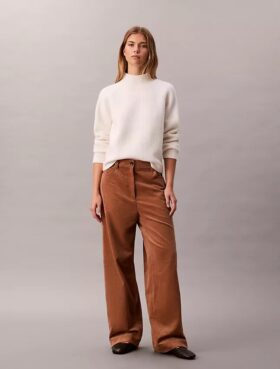 Pantalones holgados de pana