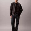 Pantalones rectos de ante estilo 90s Straight