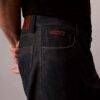 Pantalones rectos de ante estilo 90s Straight