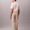 Pantalones rectos de Cotton Stretch