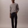 Pantalones rectos elásticos estándar de 5 bolsillos Pantalones rectos elásticos estándar de 5 bolsillos