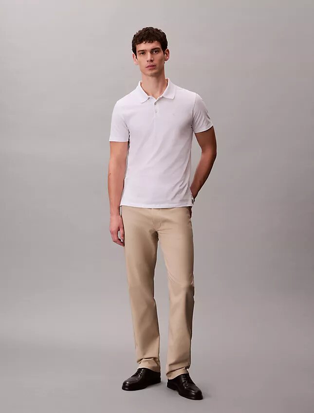 Pantalones rectos elásticos estándar de 5 bolsillos Pantalones rectos elásticos estándar de 5 bolsillos