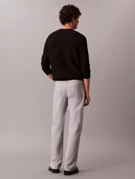 Pantalones rectos elásticos estándar de 5 bolsillos Pantalones rectos elásticos estándar de 5 bolsillos