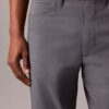 Pantalones rectos elásticos estándar de 5 bolsillos Pantalones rectos elásticos estándar de 5 bolsillos