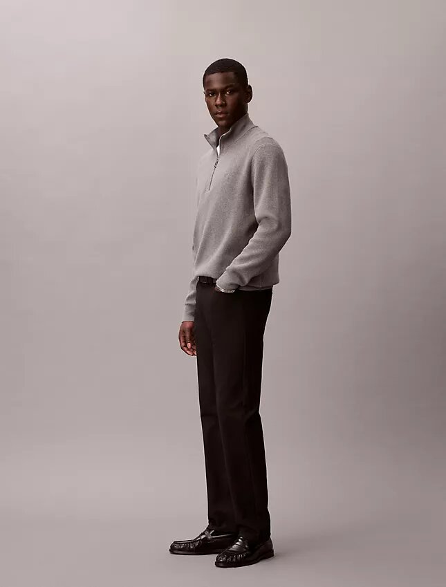 Pantalones rectos elásticos estándar de 5 bolsillos Pantalones rectos elásticos estándar de 5 bolsillos