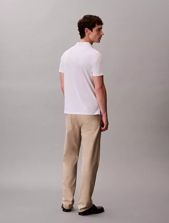 Pantalones rectos elásticos estándar de 5 bolsillos Pantalones rectos elásticos estándar de 5 bolsillos