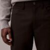Pantalones rectos elásticos estándar de 5 bolsillos Pantalones rectos elásticos estándar de 5 bolsillos