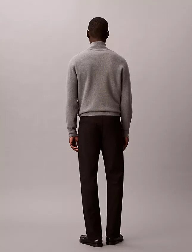 Pantalones rectos elásticos estándar de 5 bolsillos Pantalones rectos elásticos estándar de 5 bolsillos