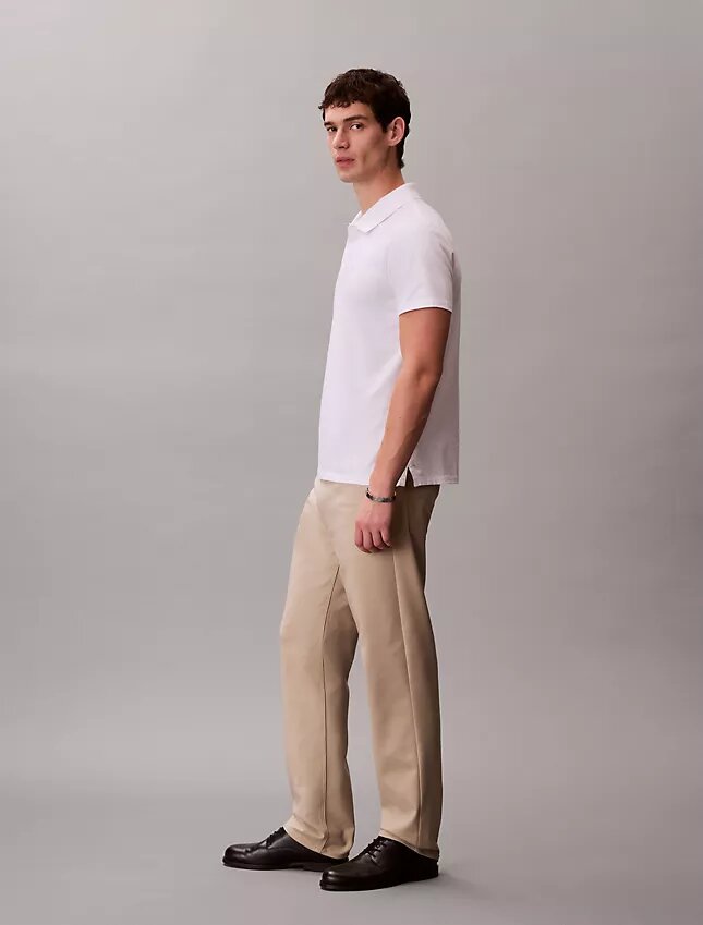 Pantalones rectos elásticos estándar de 5 bolsillos Pantalones rectos elásticos estándar de 5 bolsillos