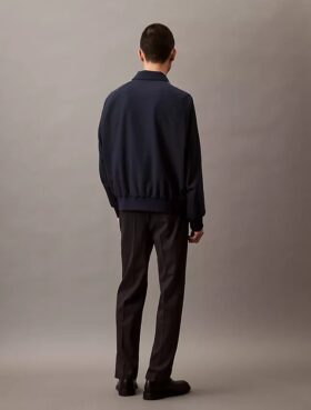 Pantalones sin cremallera de mezcla de lana