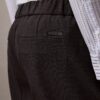 Pantalones sin cremallera de mezcla de lana