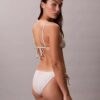 Partes de abajo de bikini lisas con lazos laterales