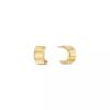 Pendientes Curved Pebble
