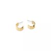 Pendientes Curved Pebble