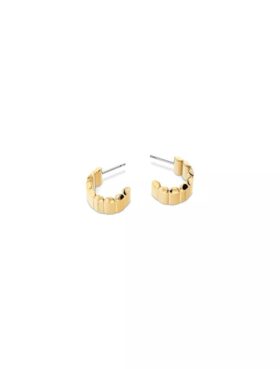 Pendientes Curved Pebble