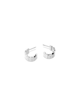 Pendientes Curved Pebble