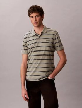 Polo a rayas Liquid Touch