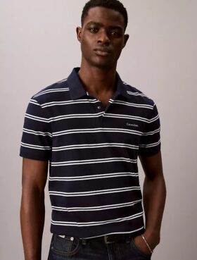 Polo a rayas Liquid Touch