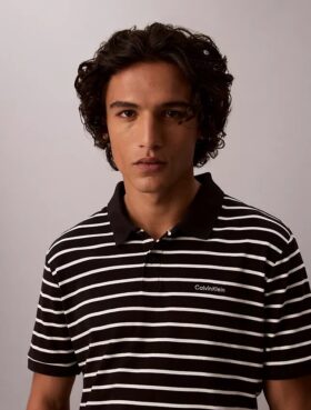 Polo a rayas Liquid Touch