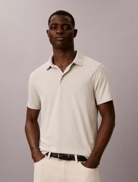Polo clásico de algodón Supima