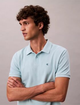 Polo clásico de piqué de algodón