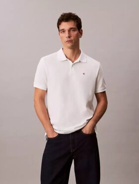 Polo clásico de piqué de algodón