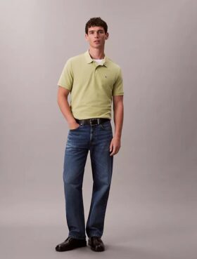 Polo clásico de piqué de algodón