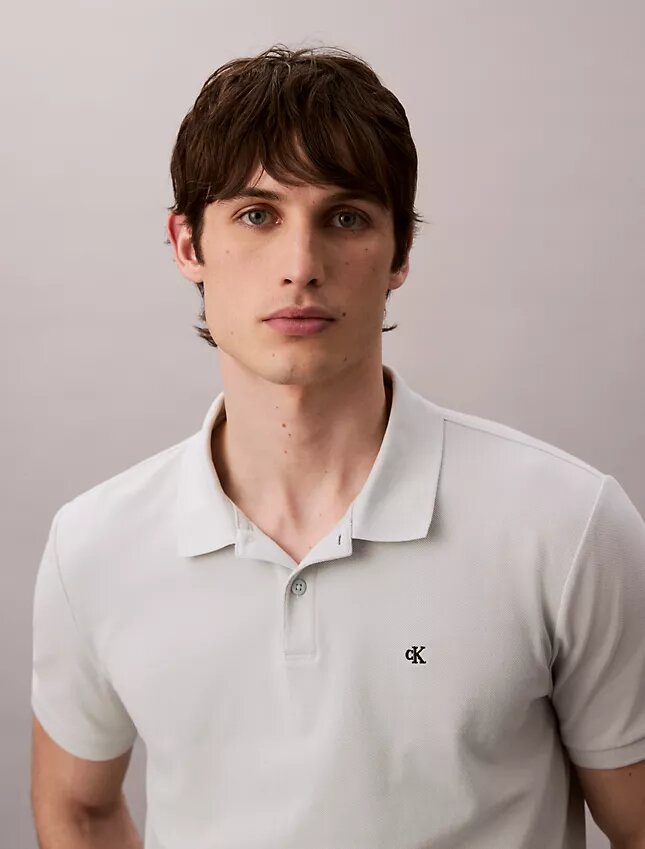 Polo clásico de piqué de algodón Polo clásico de piqué de algodón