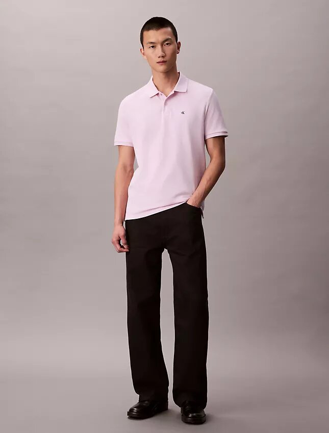 Polo clásico de piqué de algodón Polo clásico de piqué de algodón
