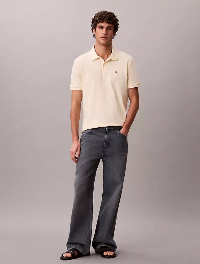 Polo clásico de piqué de algodón Polo clásico de piqué de algodón
