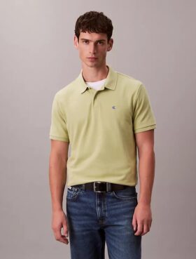 Polo clásico de piqué de algodón