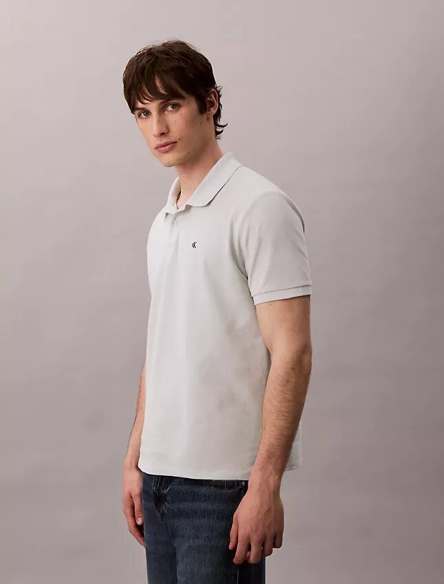 Polo clásico de piqué de algodón Polo clásico de piqué de algodón