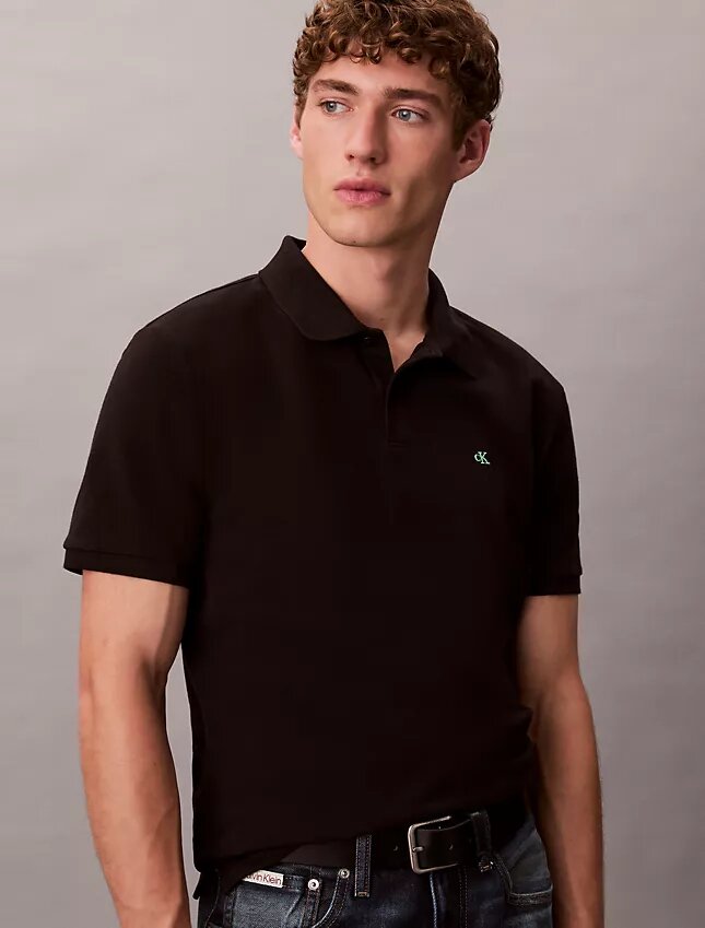 Polo clásico de piqué de algodón Polo clásico de piqué de algodón