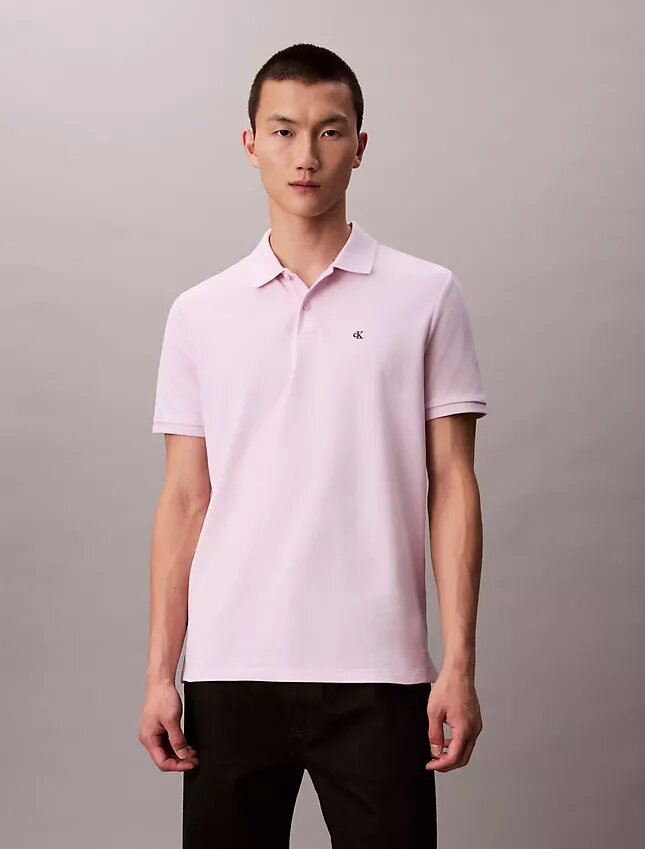 Polo clásico de piqué de algodón Polo clásico de piqué de algodón