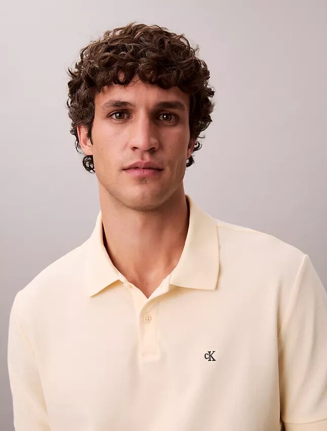Polo clásico de piqué de algodón Polo clásico de piqué de algodón