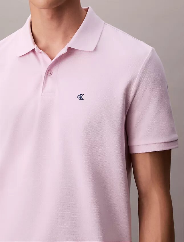 Polo clásico de piqué de algodón Polo clásico de piqué de algodón