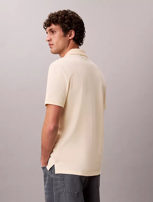 Polo clásico de piqué de algodón Polo clásico de piqué de algodón