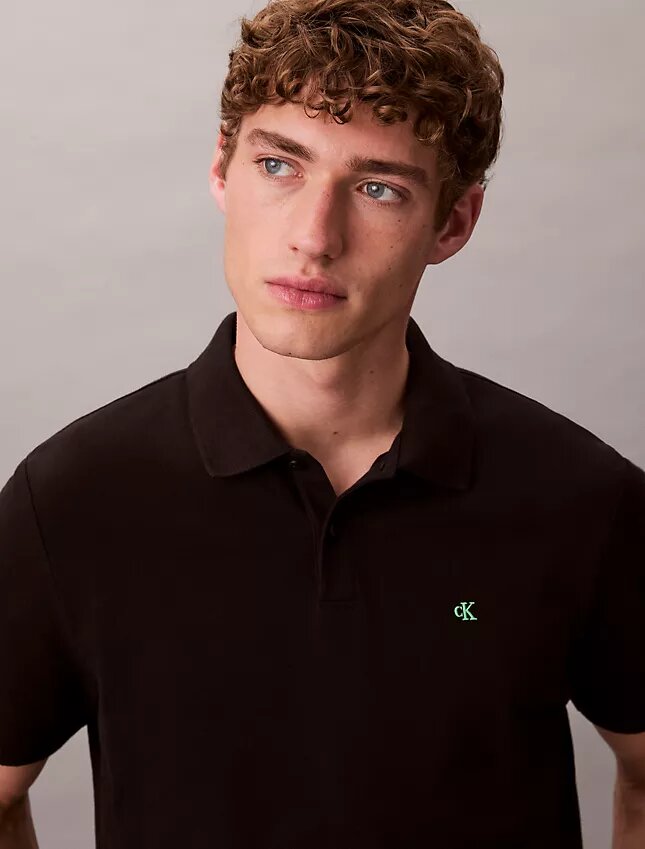 Polo clásico de piqué de algodón Polo clásico de piqué de algodón