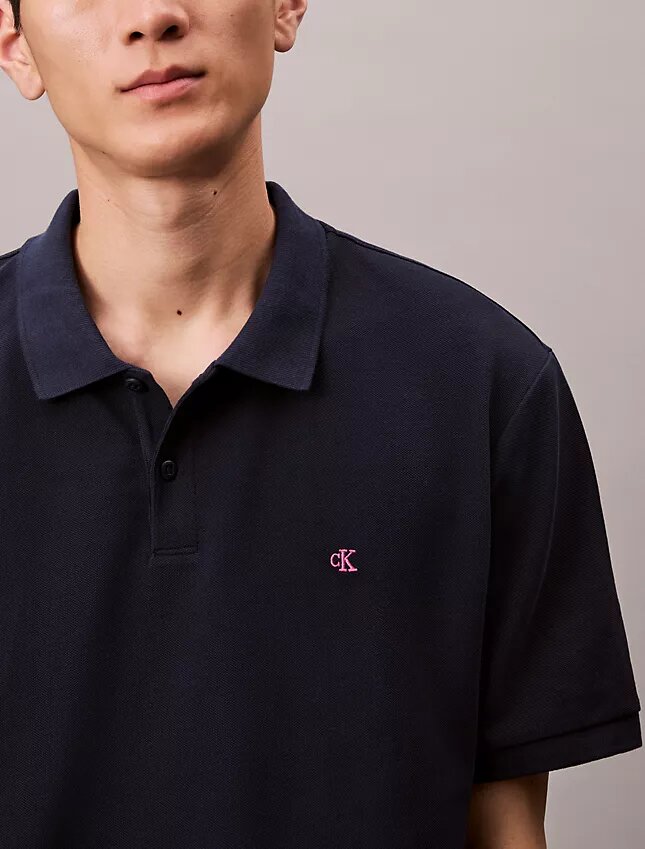 Polo clásico de piqué de algodón Polo clásico de piqué de algodón