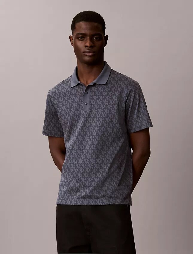 Polo con estampado integral Liquid Touch Polo con estampado integral Liquid Touch