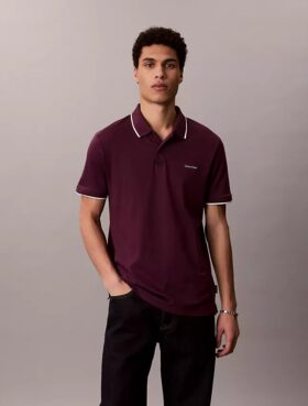 Polo con ribetes Liquid Touch