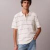 Polo de algodón a rayas